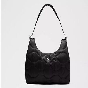 Lululemon Quilted Black Shoulder Bag NWT
